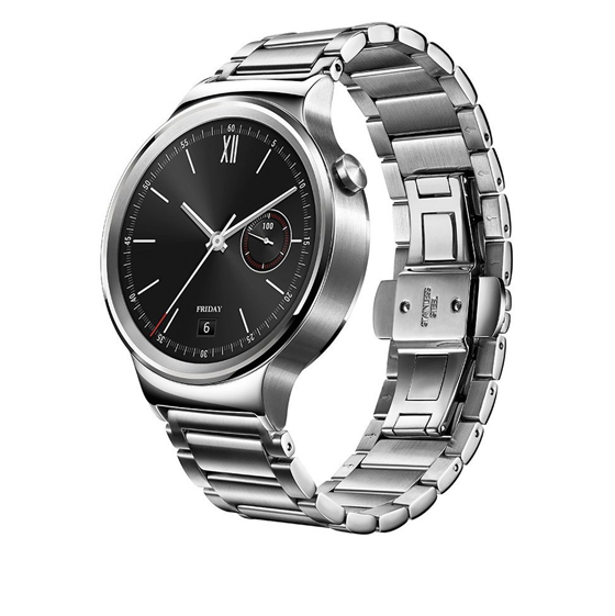 Huawei Steel Case with Steel Link Bracelet Smart Watch