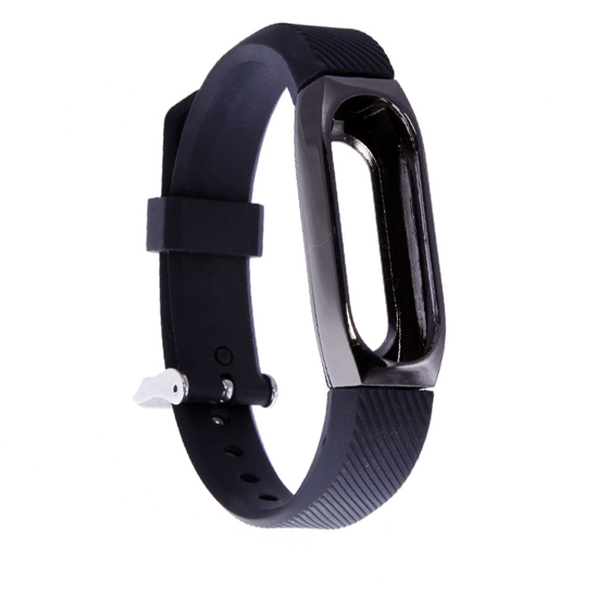 Xiaomi Band 2 With Bumper Full Black Wrist Strap