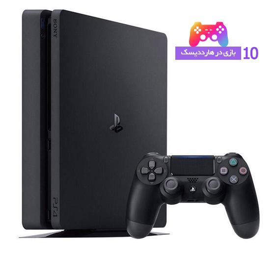 Sony Playstation 4 Slim Region 2 CUH-2216B Game Console With 10 Game in Hard - 1TB