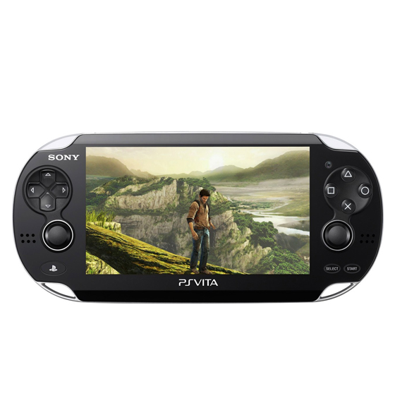 Sony Vita Wifi PlayStation Portable With Uncharted Game