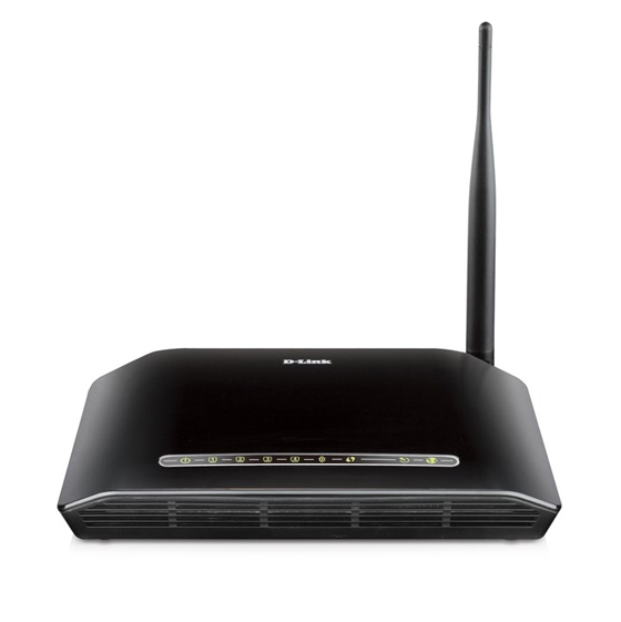 D-Link DSL-2730U N150 ADSL2+ Wireless Modem Router