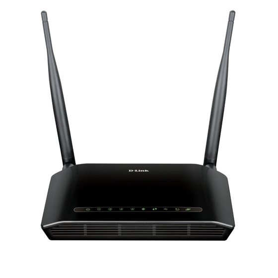 D-Link DSL-2740U Wireless N300 ADSL2+ Modem Router