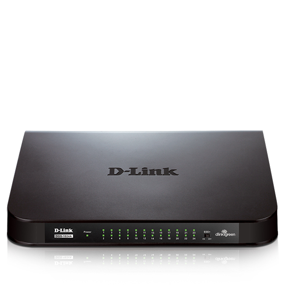 D-Link DGS-1024A 24-Port Unmanaged Gigabit Switch