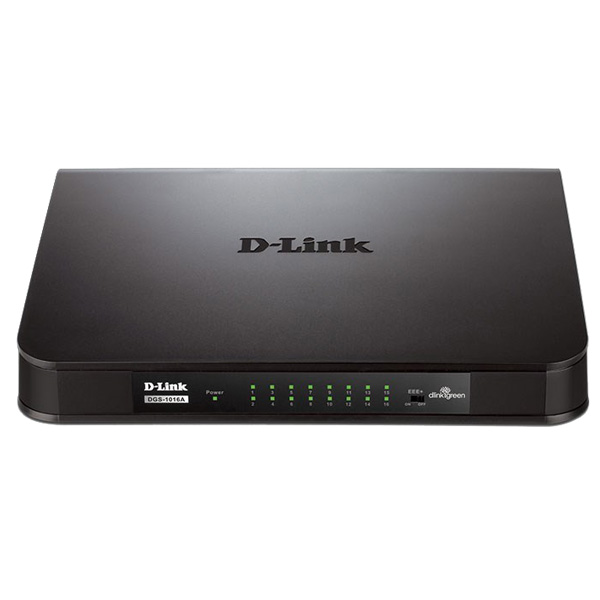 D-Link DGS-1016A 16-Port Unmanaged Gigabit Switch