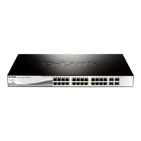 D-Link 28-Port Giganit WebSmart POE Switch DGS-1210-28P