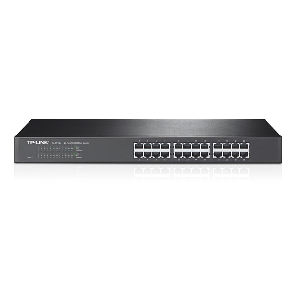 TP-LINK TL-SF1024 24-Port 10/100Mbps Rackmount Switch