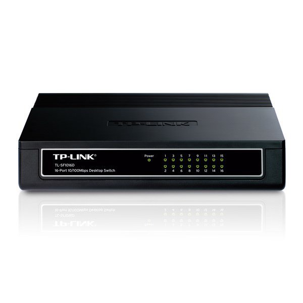 TP-LINK TL-SF1016D 16-Port 10/100Mbps Desktop Switch