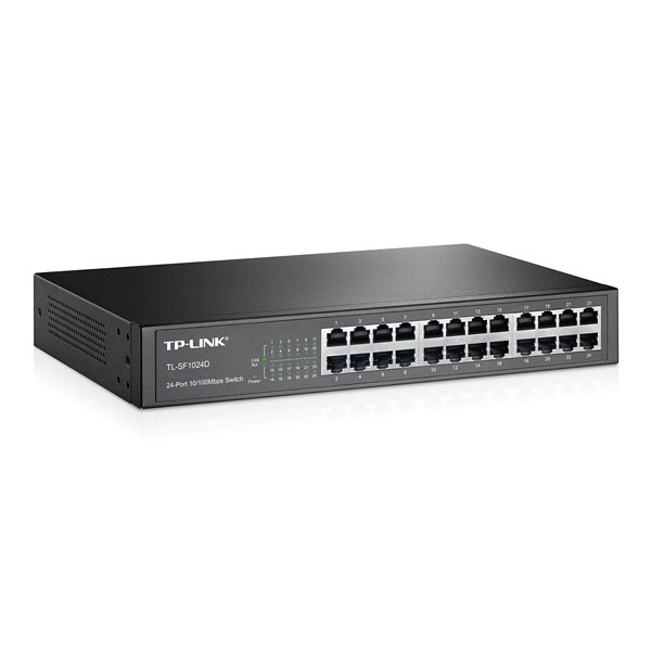 TP-LINK TL-SF1024D 24-Port Rackmount Switch