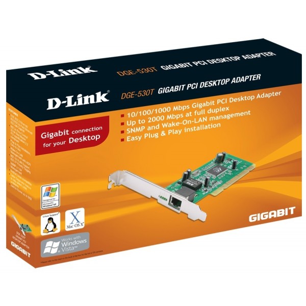 D-Link Gigabit PCI Card for PC DGE-528T