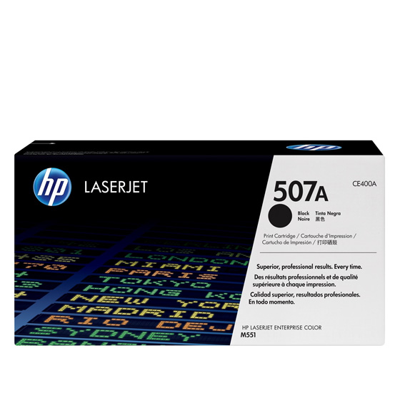 HP 507A Black LaserJet Toner