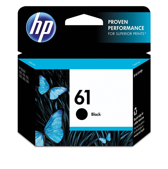 HP 61 Black Cartridge