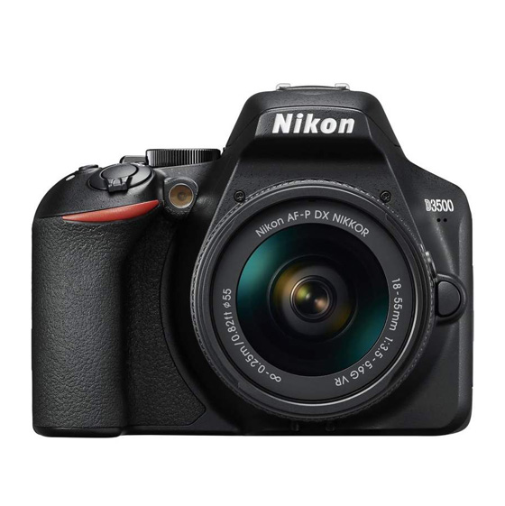 Nikon D3500 Digital Camera With 18-55mm VR AF-P Lens