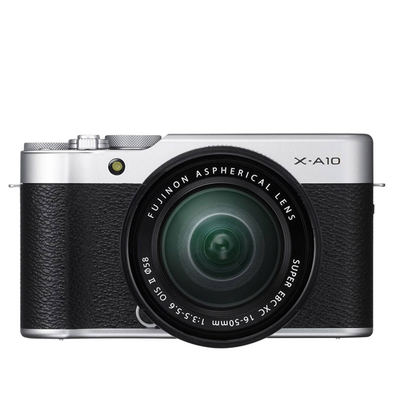 Fujifilm X-A10 Mirrorless Digital Camera with 16-50mm Lens