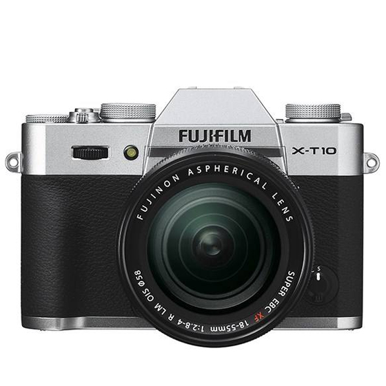 Fujifilm X-T10 Mirrorless Digital Camera with 18-55mm Lens