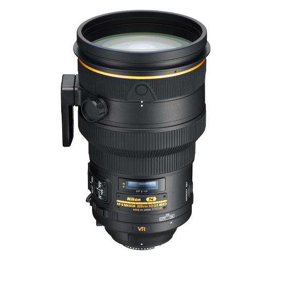 Nikon AF-S NIKKOR 200mm f/2G ED VR II Lens