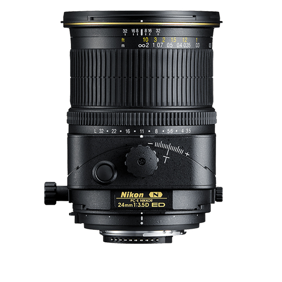 Nikon PC-E NIKKOR 24mm f3.5D ED Lens