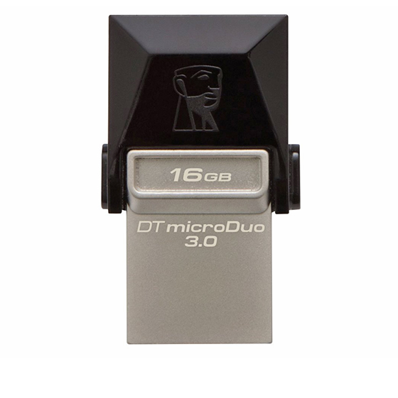 Kingston DTDUO3 OTG Flash Memory - 16GB