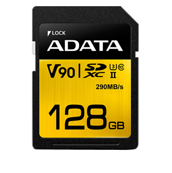 Adata Premier ONE V90 UHS-II U3 Class 10 290MBps SDXC - 128GB