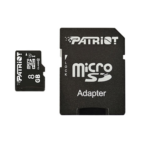 Patriot McroSD Card 8GB U1