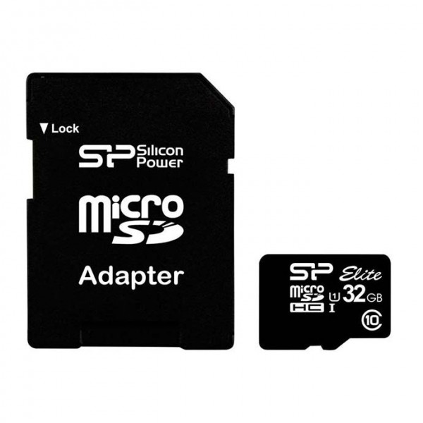 Silicon Power MicroSD Card 32GB U1