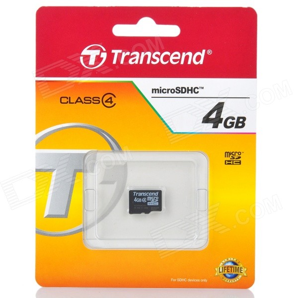 Transcend MicroSD Card 8GB Class 4