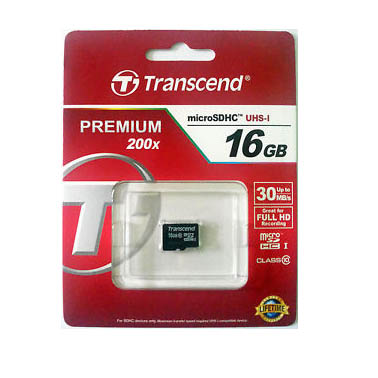 Transcend MicroSD Card 8GB Class 10