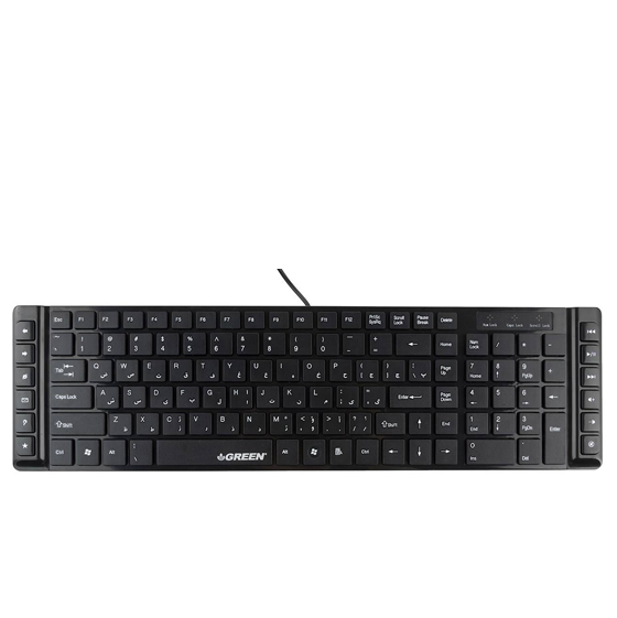 Green GK-301 Ultra Slim Multimedia Keyboard