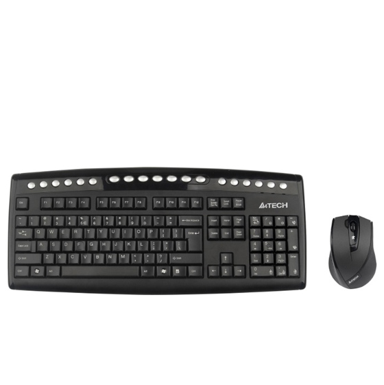 A4tech 9100F Wireless Keyboard and Mouse