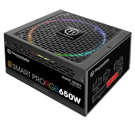 Thermaltake Smart Pro RGB 650W Bronze Fully Modular Power Supply