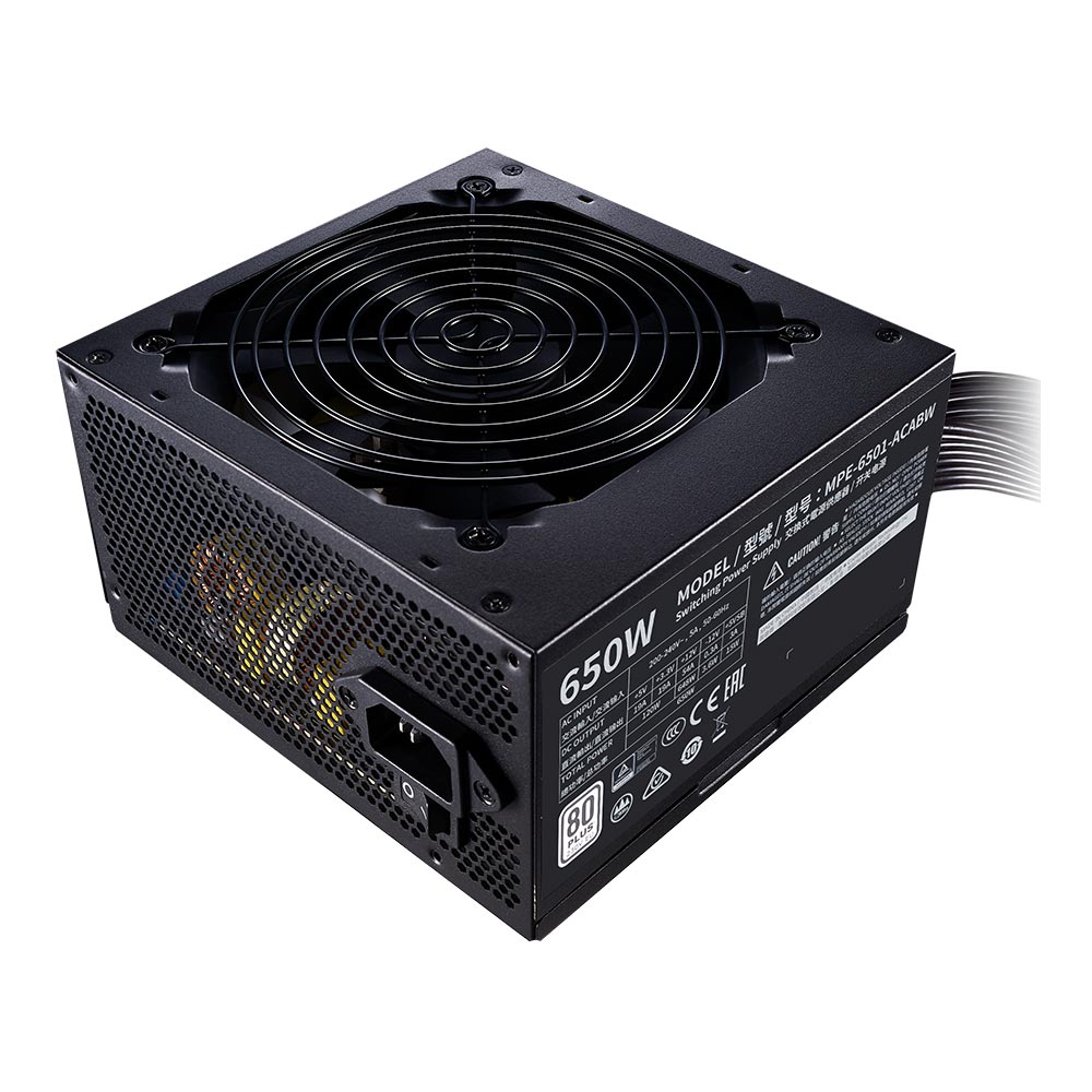 Cooler Master MWE 650W WHITE 230V V2 80Plus Power Supply