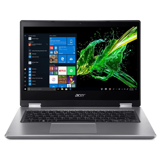 Acer Spin3 SP314 i7(8565U) 8GB RAM 1TB+256GB SSD FHD Touch Laptop