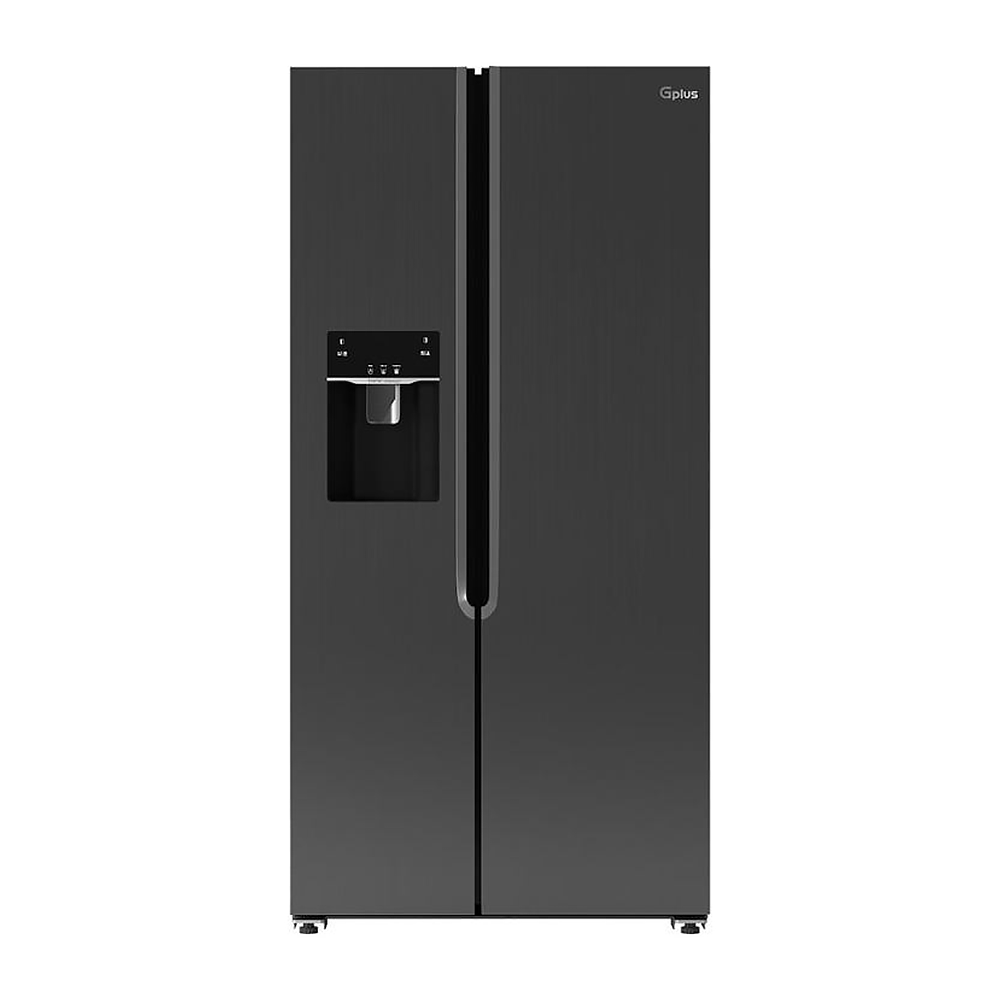 G Plus GSS-M7622BS Side By Side Refrigerator