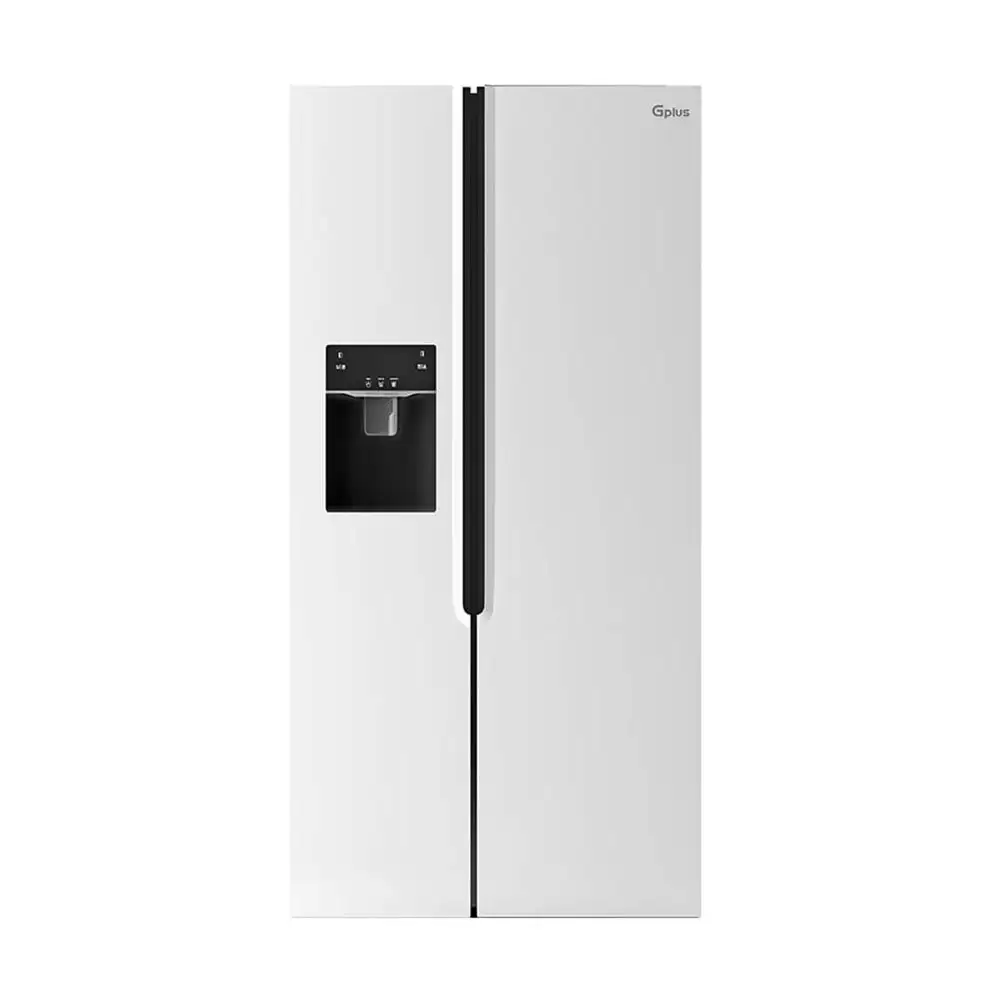 G Plus GSS-M7622W Side By Side Refrigerator