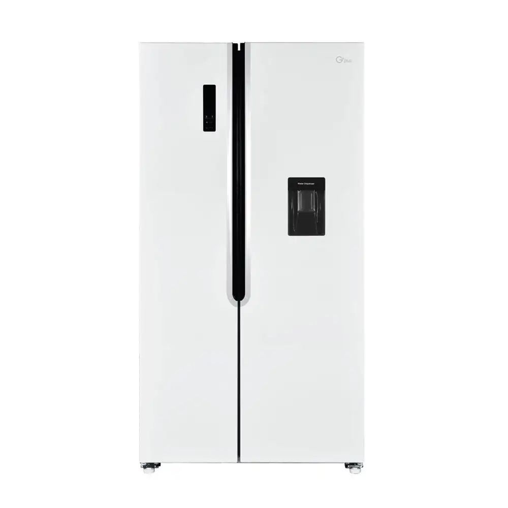 G Plus GSS-M7715W Side By Side Refrigerator