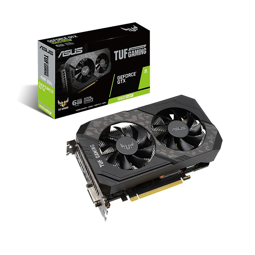 Asus TUF Gaming GeForce GTX 1660 SUPER 6GB GDDR6 Graphics Card