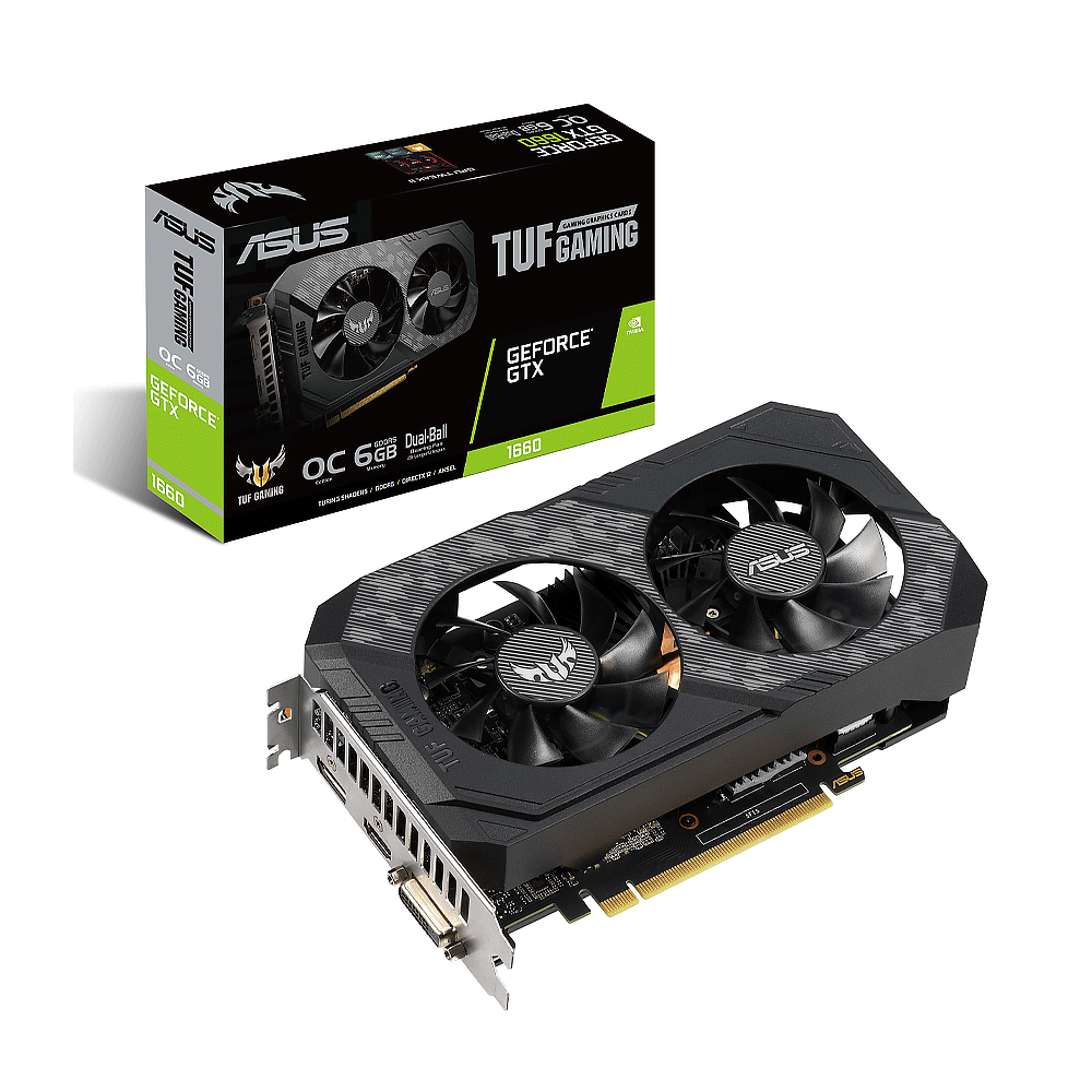 Asus TUF GTX1660 O6G GAMING Graphics Card