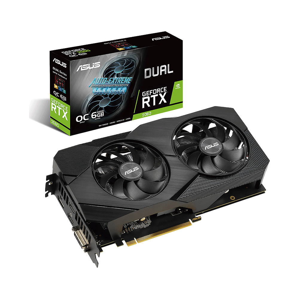 ASUS DUAL RTX2060 O6G EVO Graphic Card