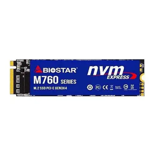 حافظه SSD اینترنال بایوستار مدل M760 ظرفیت 256 گیگابایت Biostar M760 M.2 Internal SSD Drive - 256GB